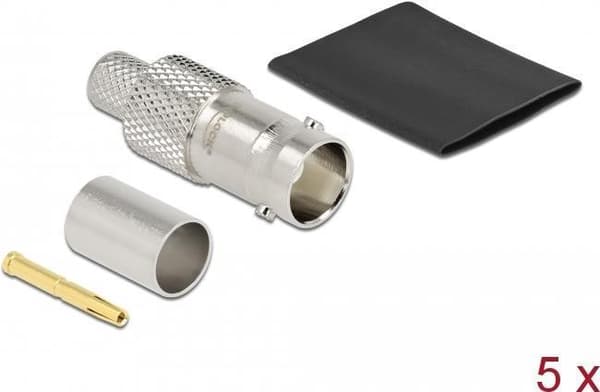 Delock - RF-liitin - BNC-naaras - koaksiaali (90029)