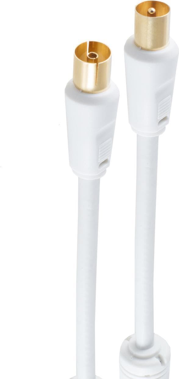 shiverpeaks BS80405 koaksialkabel 5 m koaksial koaksial hvid (BS80405)