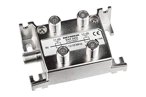 Kathrein EAX 21610097 24G splitter 11/12dB 4-vejs 5-1218MHz
