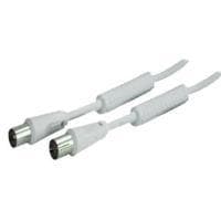 shiverpeaks 10m IEC 169-2 - IEC 169-2 - IEC 169-2 - IEC 169-2 - Nikkel - Han/hun - Hvid (BS80208-128)