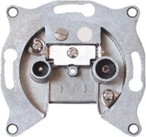 S/CONN maksimal tilslutningsantennestik, BK+SAT, stub, digi., DC, 2-vejs, 1 dB (83904-1L)