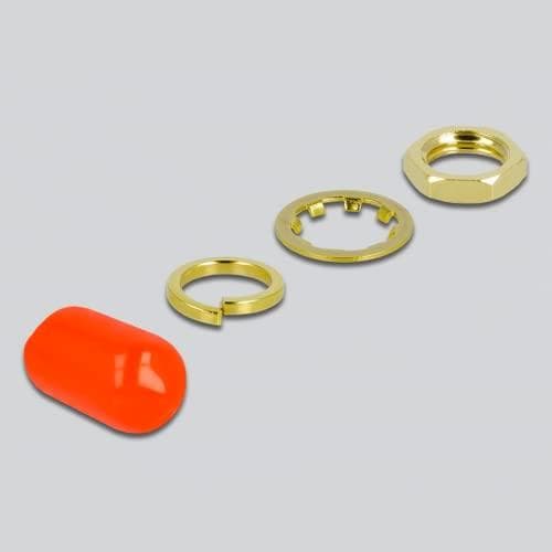 DeLOCK - Antenneforlængerkabel - RP-SMA (S) til RP-SMA (W) - 1 m - Coax - Sort - Fingerskruer