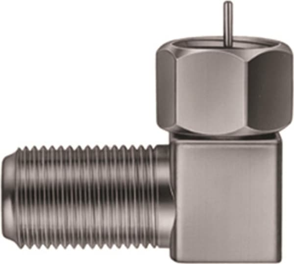 Triax vinkeladapter WFC 01 F fatning/F stik koaksialstik 5702663502604