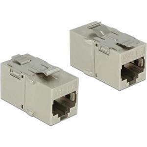 DeLOCK Keystone modul - modulær slot (kobling) - RJ-45 - metal