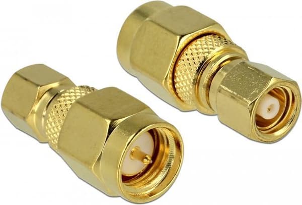 DeLOCK - RF adapter - SMC (M) til SMA (M)