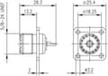 Miniatyrbillede 4 af 4: Telegärtner J01041B0632 J01041B0632 UHF-stik Stik, indbygget 50 Ω 1 stk.