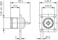 Miniatyrbillede 2 af 4: Telegärtner J01041B0632 J01041B0632 UHF-stik Stik, indbygget 50 Ω 1 stk.