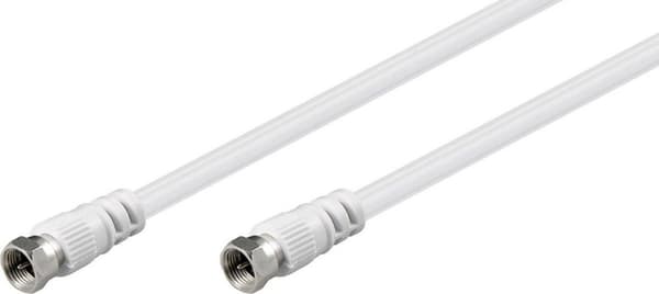 Goobay SAT antennekabel (Klasse A, >85 dB), dobbelt skærmet