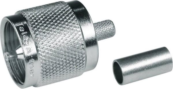 Telegärtner coax UHF kabelstik RG-213/U kabelgruppe: RG-213/U, til krympning, - 1 stk (J01040A0006)