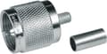 Miniatyrbillede 1 af 4: Telegärtner coax UHF kabelstik RG-213/U kabelgruppe: RG-213/U, til krympning, - 1 stk (J01040A0006)
