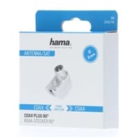 Hama antennestik, coax vinklet, skrues (00205216)