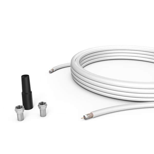 Hama 00179261 satellitantenne tilbehør sort - metallisk - hvid (00179261)