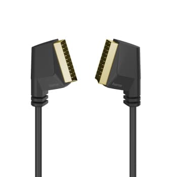 Hama Scart tilslutningskabel, stik - stik, forgyldt, 1,5 m (00205082)