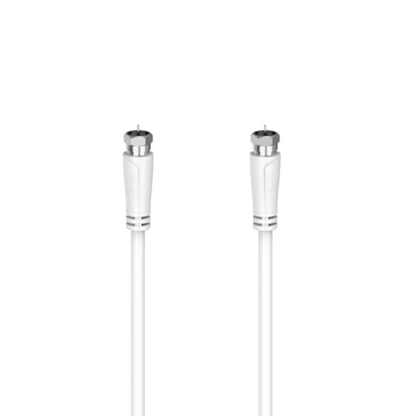 Hama SAT-forbindelseskabel, F-stik - F-stik, 7,5 m, 90 dB (00205256)
