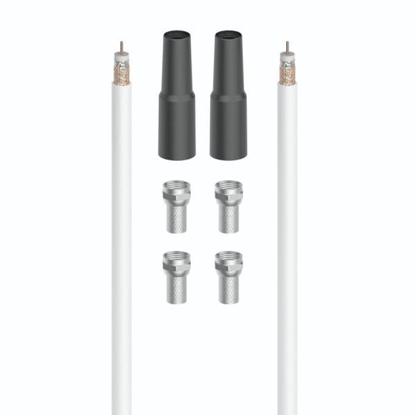 Hama SAT tilslutningssæt, 100 dB, 40 m (00205043)