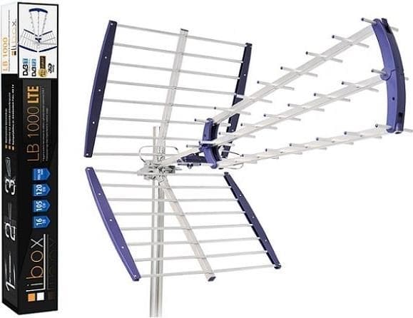 Libox LB1000 udendørs antenne (16,5 dB, type F) (LB1000)