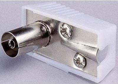 Renkforce coax vinkelkoblingskabel diameter: 7,2 mm (0800308)