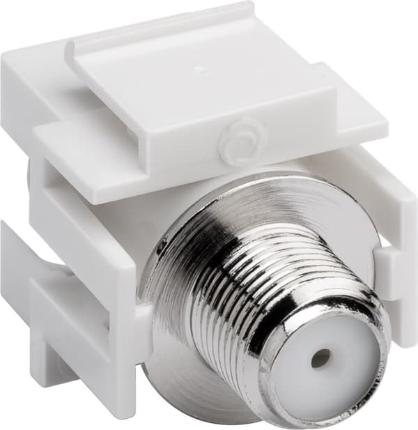 Keystone-modul, SAT/antenne, glatt innfelt montering