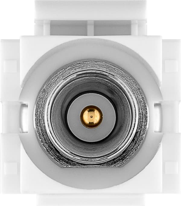 Keystone-modul, SAT/antenne, glatt innfelt montering