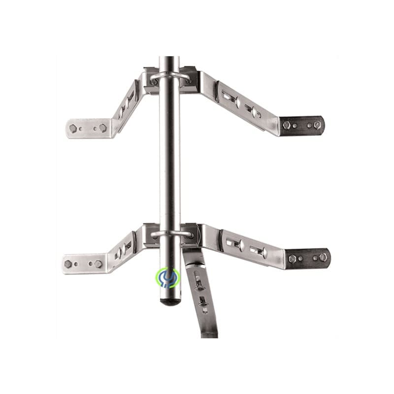 Väggfäste (VF-2550) Justerbart 25-45 cm x 2st med stöd arm