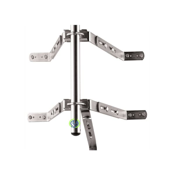 Väggfäste (VF-2550) Justerbart 25-45 cm x 2st med stöd arm
