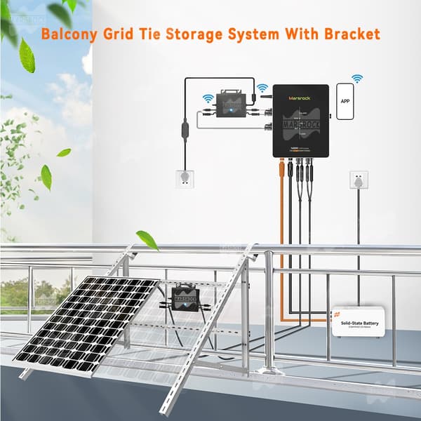Justerbar solpanel monteringsbeslag, let aluminium, vejrresistent design.