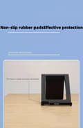 Miniatyrbillede 4 af 5: "Philips DLK3417N bordstander til mobil og tablet | Foldbar og bærbar | Justerbar vinkel | Perfekt til hjemmet
