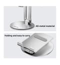 Miniatyrbillede 2 af 5: Philips DLK2314S/93 iPad og telefonholder | Stabil bordmontering | 360° rotation og justerbar højde | Foldbar aluminiumsholder til streaming, Studi