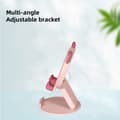 Miniatyrbild 3 av 5: Söt Grisformad Mobilhållare – Hopfällbar & Justerbar, För Smartphone & Surfplatta, Tecknad Stil