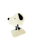 Miniatyrbillede 1 af 5: Kreativt Akryl Mobil- og Tabletstativ | Mælkehvidt design med sød hund | Justerbar højde og foldbar | INS-stil til video