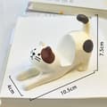 Miniatyrbillede 2 af 5: Cat Mobile Holder – Sødt Strækbart Kattedesign | Kreativ bordpynt og stativ | Sort kat