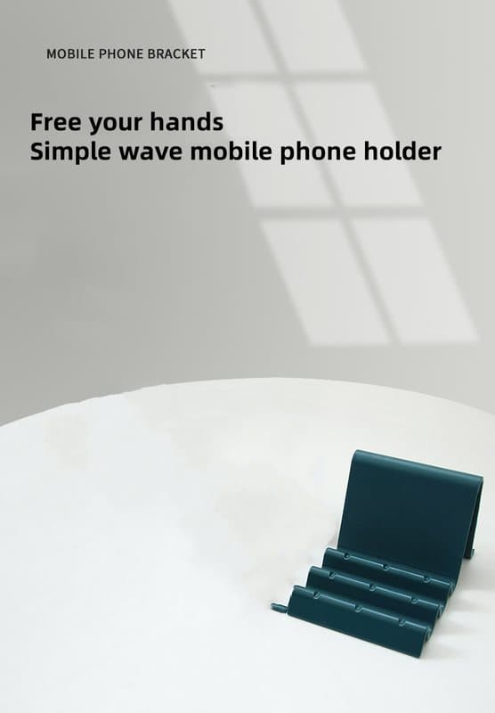 Taitettava mobiilijalusta | Kannettava ja kompakti pöytäteline | Universaali tabletille ja mobiililaitteille – Dragonfly Blue