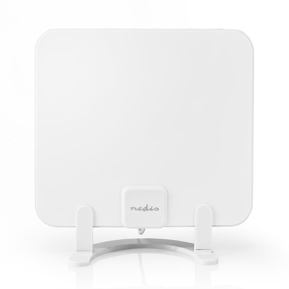 Nedis HDTV-antenne for indendørs brug 0-25km - Hvid