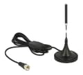Pikkukuva 1 / 2: Delock DAB+ antenni, F-uros, RG-174, 21dBi, 2m kaapeli, magneettijalka