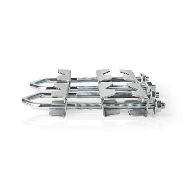 Nedis Satellitt Mast Clamp | Diameter rekkevidde: 40 - 60 mm | Stål | Sølv