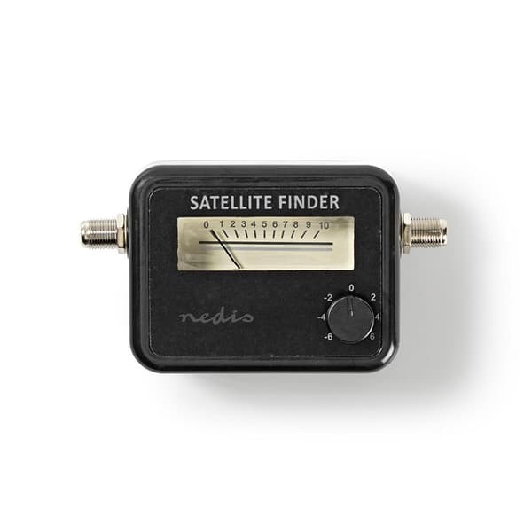 Nedis Satellit Signal Strength Meter | 950-2400 MHz | Input følsomhed: 83 dB | Output niveau: 102 dBuV | Sort