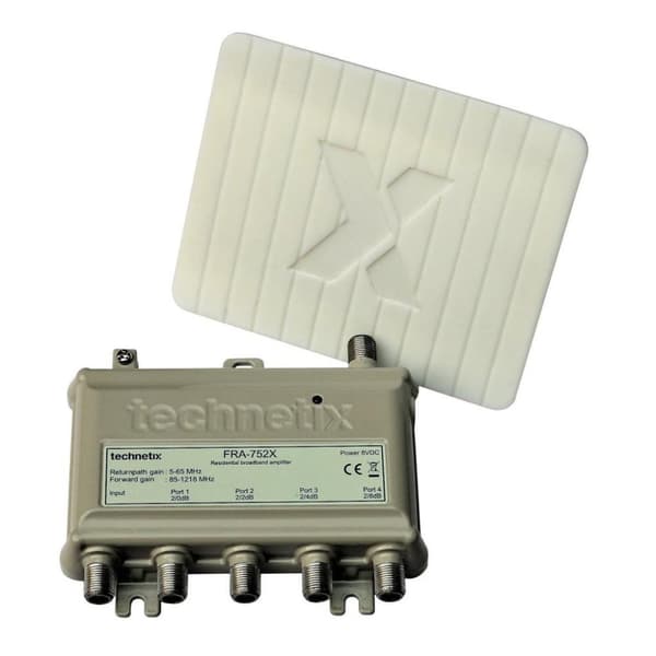 Technetix TN-FRA-752X forstærker 5 - 1218 Mhz 4 udgange
