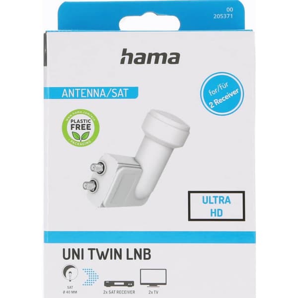 Hama Universal LNB Twin Hvid