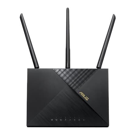 Wireless Router|ASUS|Wireless Router|1800 Mbps|Wi-Fi 5|Wi-Fi 6|1 WAN|4x10/100/1000M|Number of antennas 4|4G-AX56