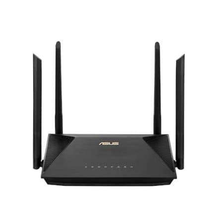 Wireless AX1800 Dual Band Gigabit Router | RT-AX53U | 1201+600 Mbit/s | Ethernet LAN (RJ-45) ports 4 | Mesh Support No | MU-MiMO Yes | No mobile broad
