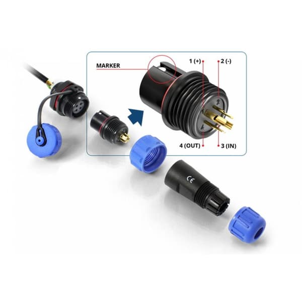 QuWireless QuPS4 Outdoor Power Socket & Plug