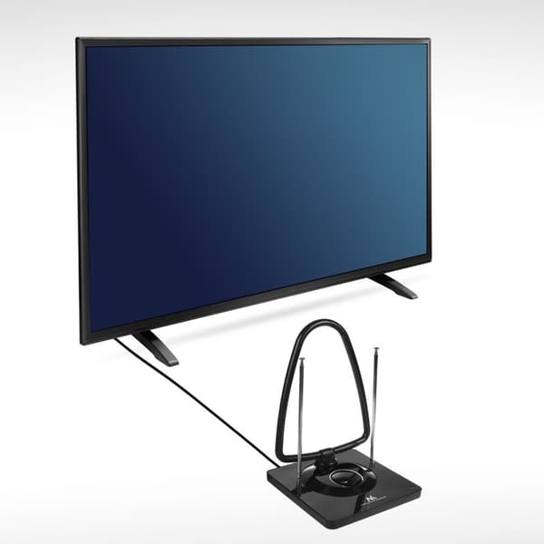Maclean MCTV-963 High Gain indendørs antenneantenne Lavstøj Digital Analog Freeview FM DVB Strongt 4