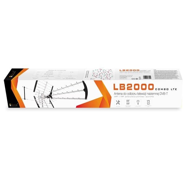 Libox LB2000 fjernsynsantenne Udendørs Dual 32 dB