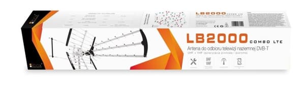 Libox LB2000 fjernsynsantenne Udendørs Dual 32 dB