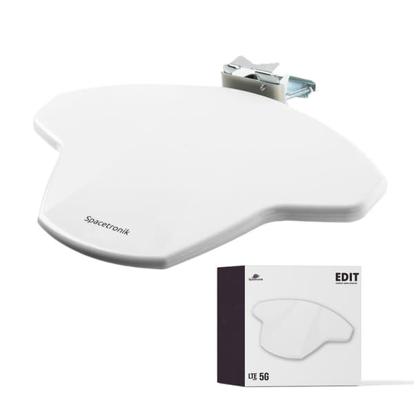 Spacetronik EDIT Hvid DVB-T2 antenne Aktiv