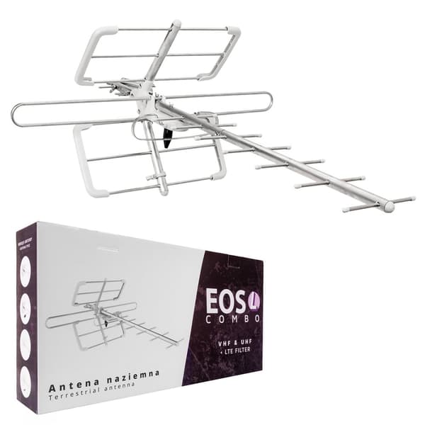 Spacetronik EOS L Combo White DVB-T2 antenne