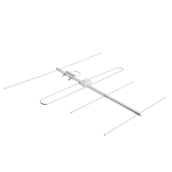 DVB-T/T2 antenne Spacetronik EOS VHF pol. H hvid