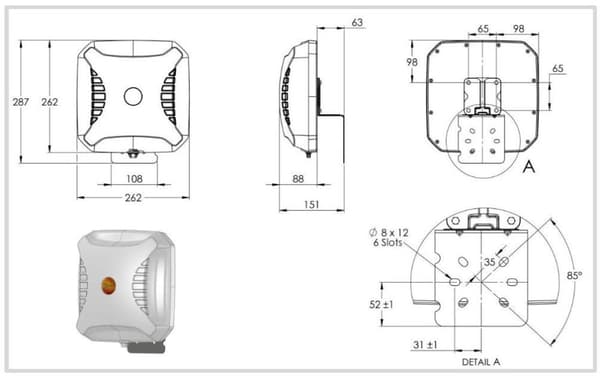Poynting XPOL-2-5G-03 SMA-10 11dBi panelantenne