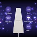 Miniatyrbillede 2 af 10: Qoltec 57043 4G LTE DUAL antenne | 14dBi | omnidirektionel | udendørs