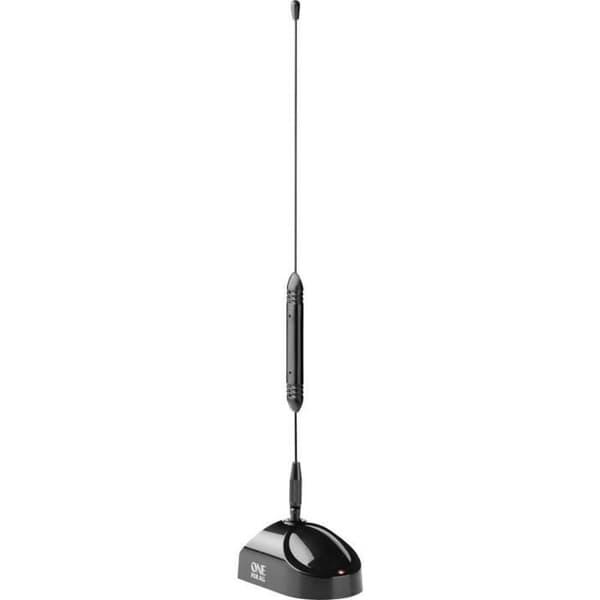 One For All SV 9311-5G passiv inomhus DVB-T/T2 Whip Antenn Svart